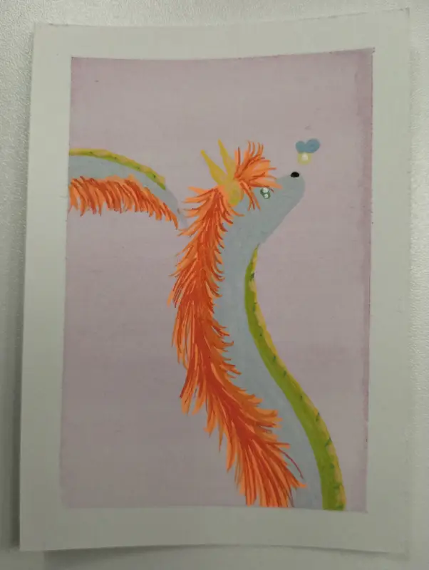 Firefly Friend aceo art card