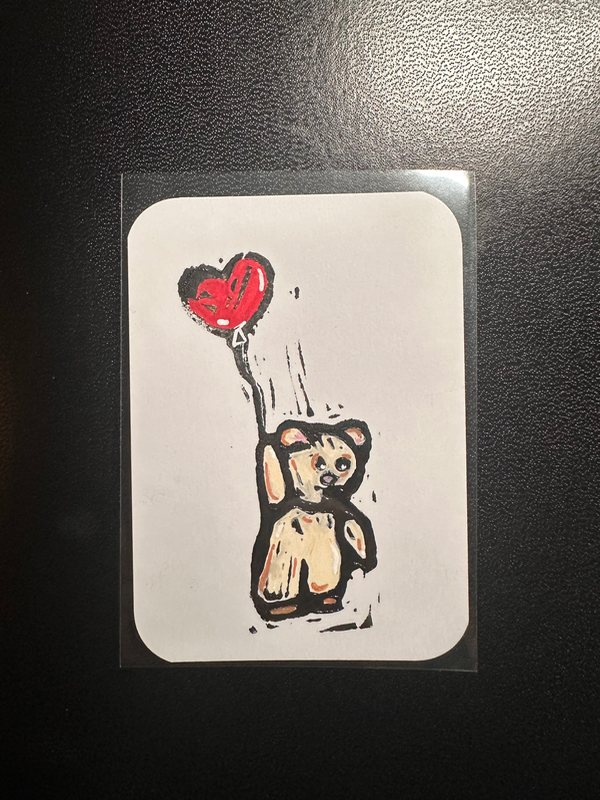 Don’t Float Away aceo art card