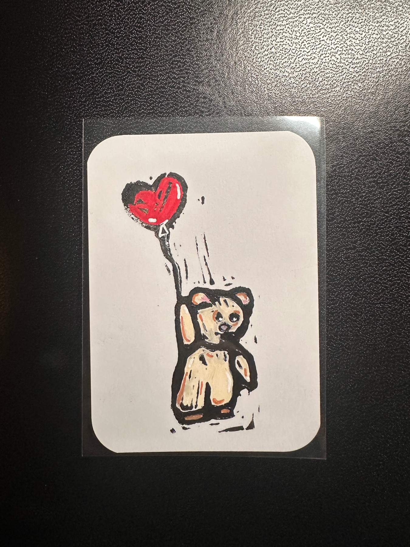 Don’t Float Away aceo art card