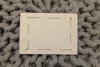 For the Love of Knitting aceo art card thumbnail 3