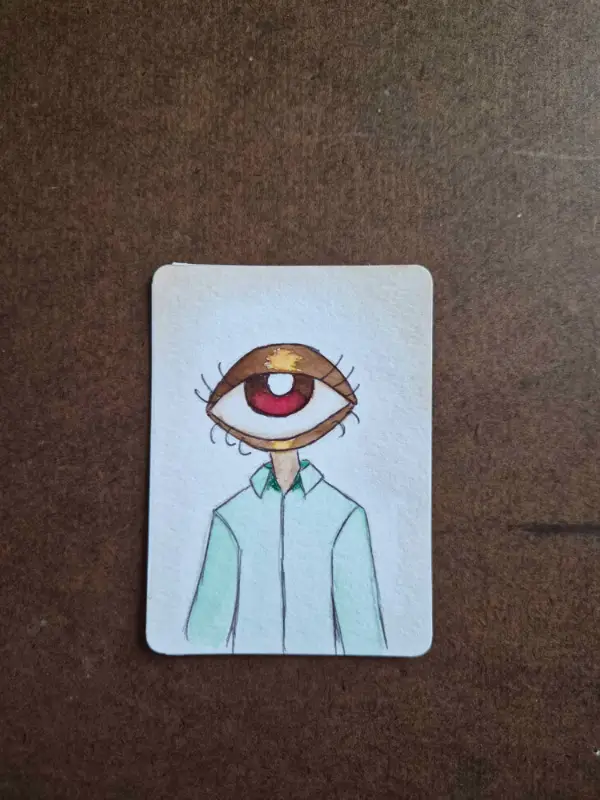 You are What you see aceo art card