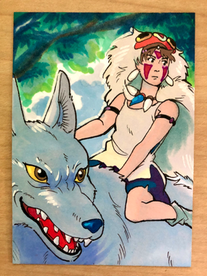 San and Moro aceo art card thumbnail 1