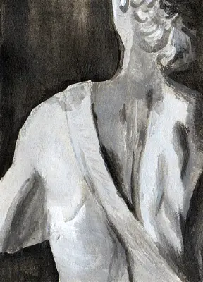 Fragments of David #3 | Back | Cellestial_Art aceo art card thumbnail 1