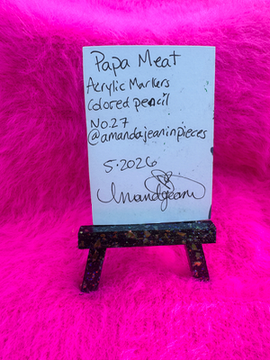 Papa aceo art card thumbnail 2