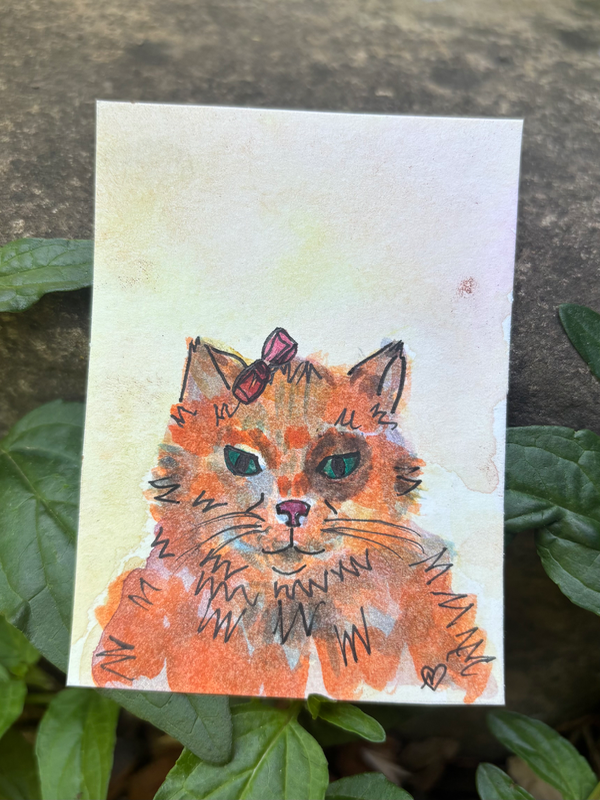 Mr. Whisker’s 01 aceo art card