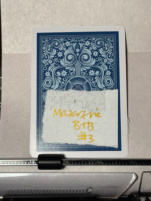 Birds & Bees #3 by Mazerzine bumble bee garden quote foral aceo art card thumbnail 4