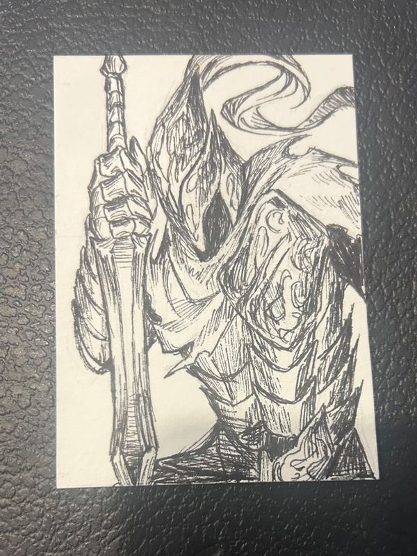 Artorias aceo art card