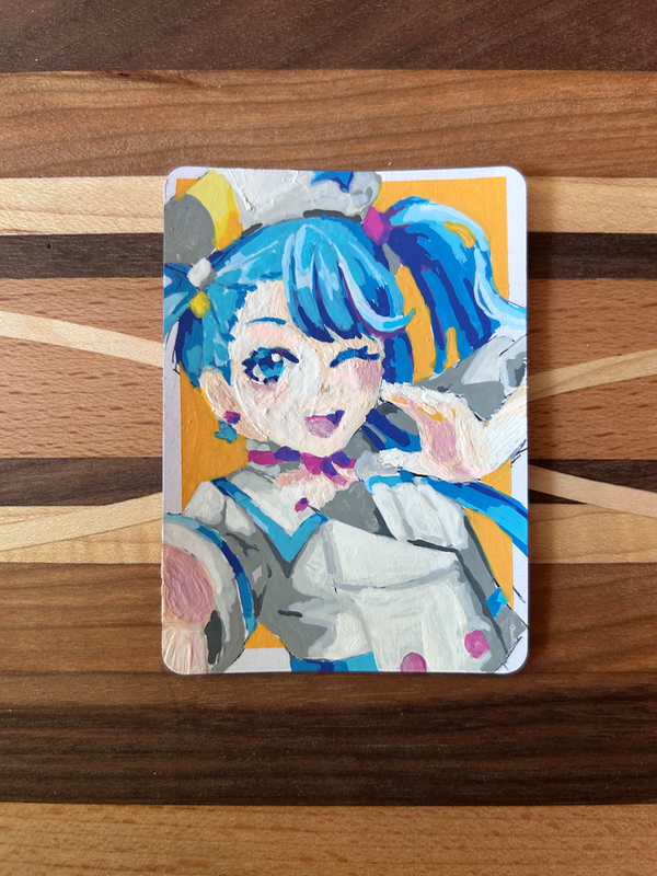 Hatsune Miku aceo art card