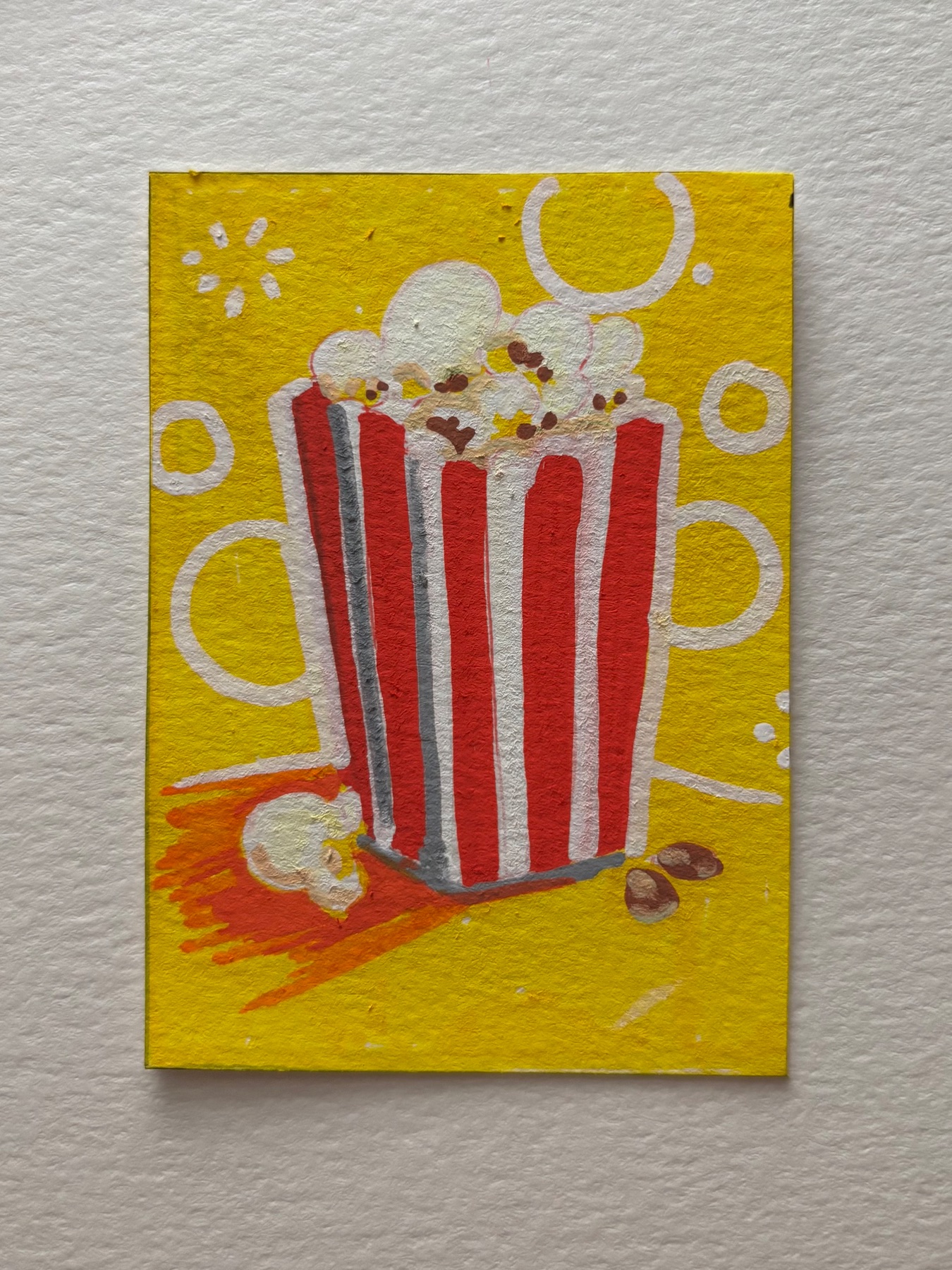 What’s Poppin’? aceo art card