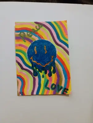Mid meltdown aceo art card thumbnail 1
