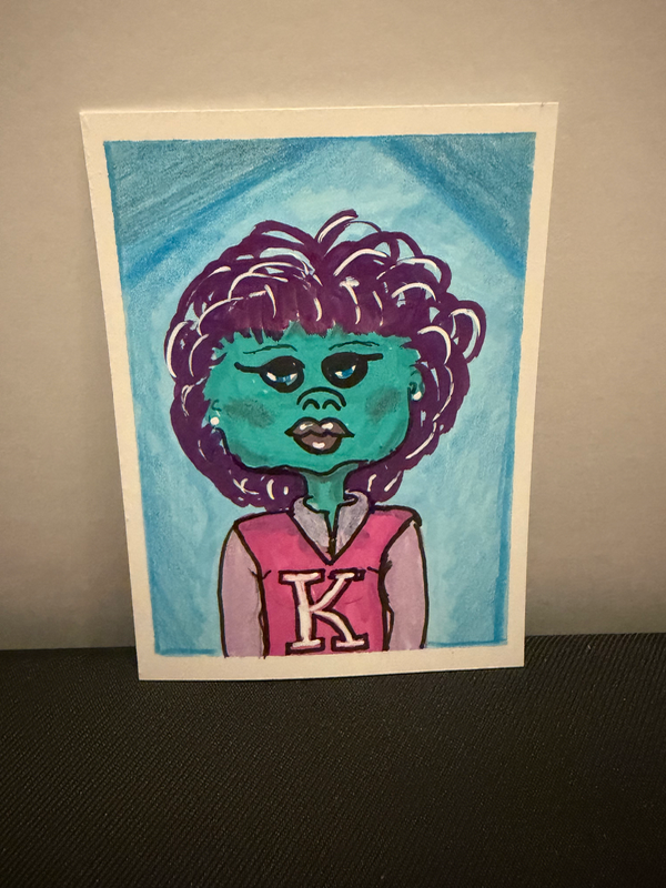 PTA Karen aceo art card