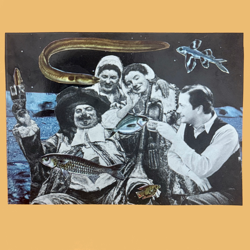 Mixed Company aceo art card