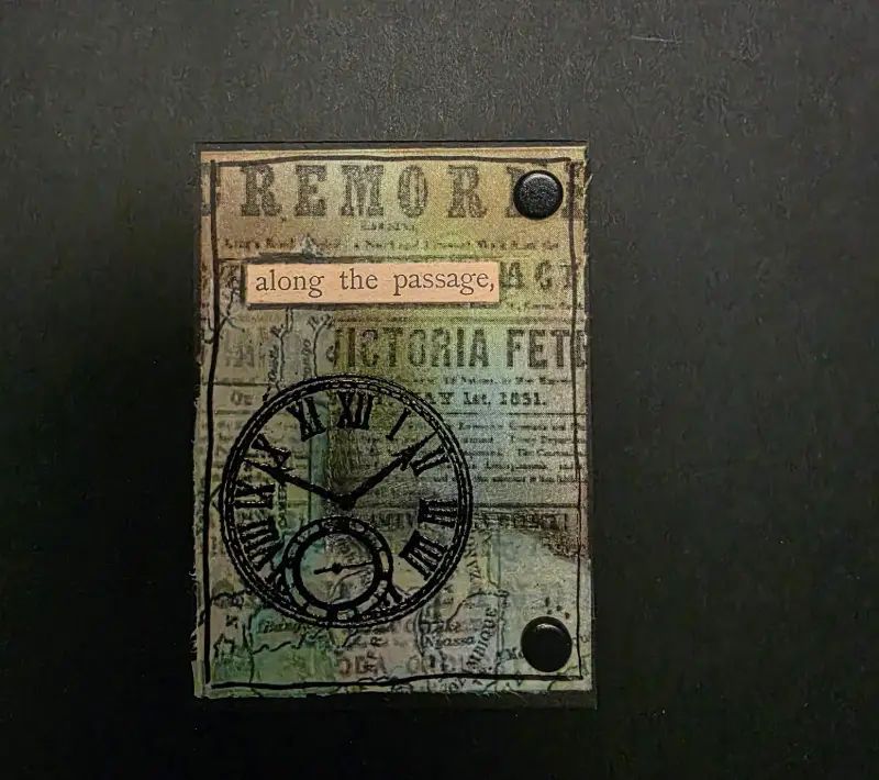 Along the Passage aceo art card