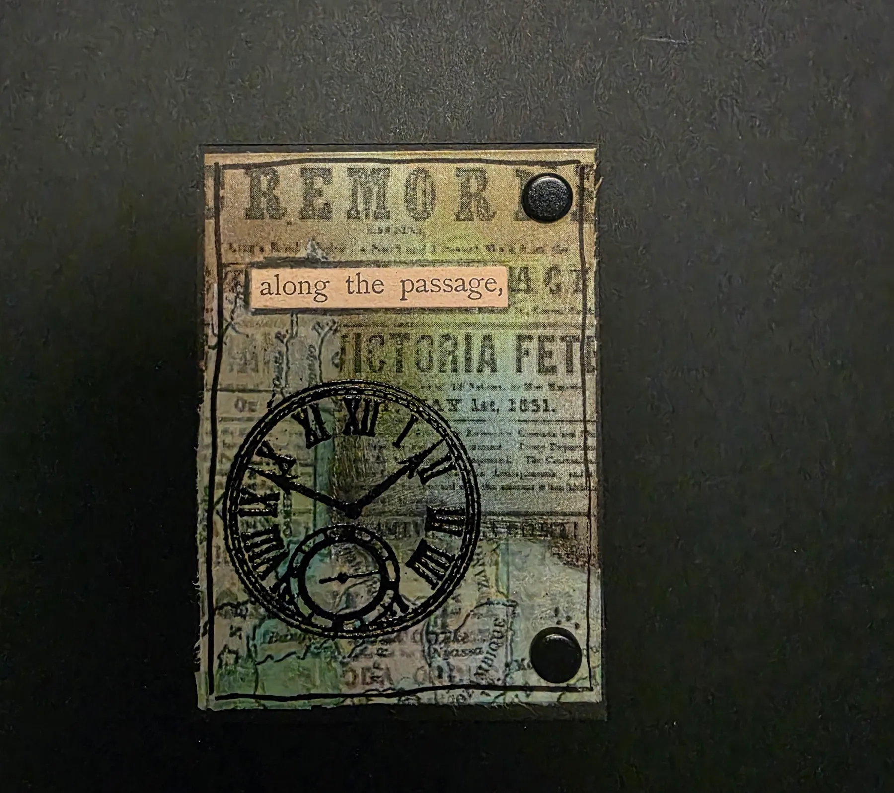 Along the Passage aceo art card