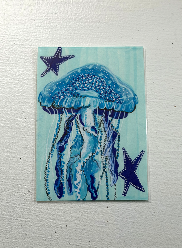 Dreamy Jelly aceo art card