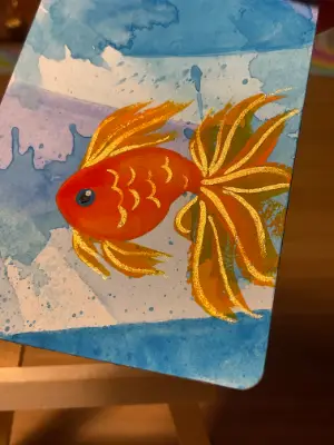 Francine aceo art card thumbnail 3