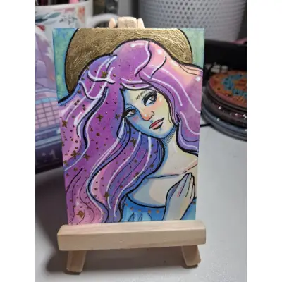 Grace aceo art card thumbnail 4