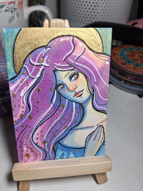 Grace aceo art card