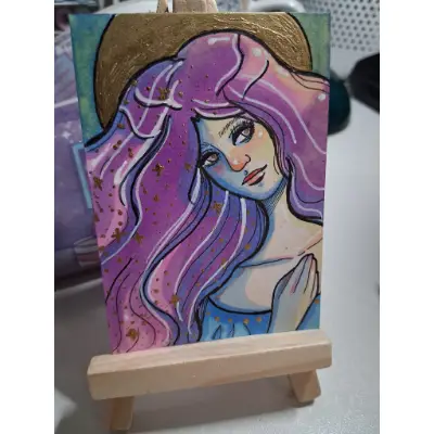 Grace aceo art card thumbnail 2