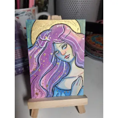Grace aceo art card thumbnail 3