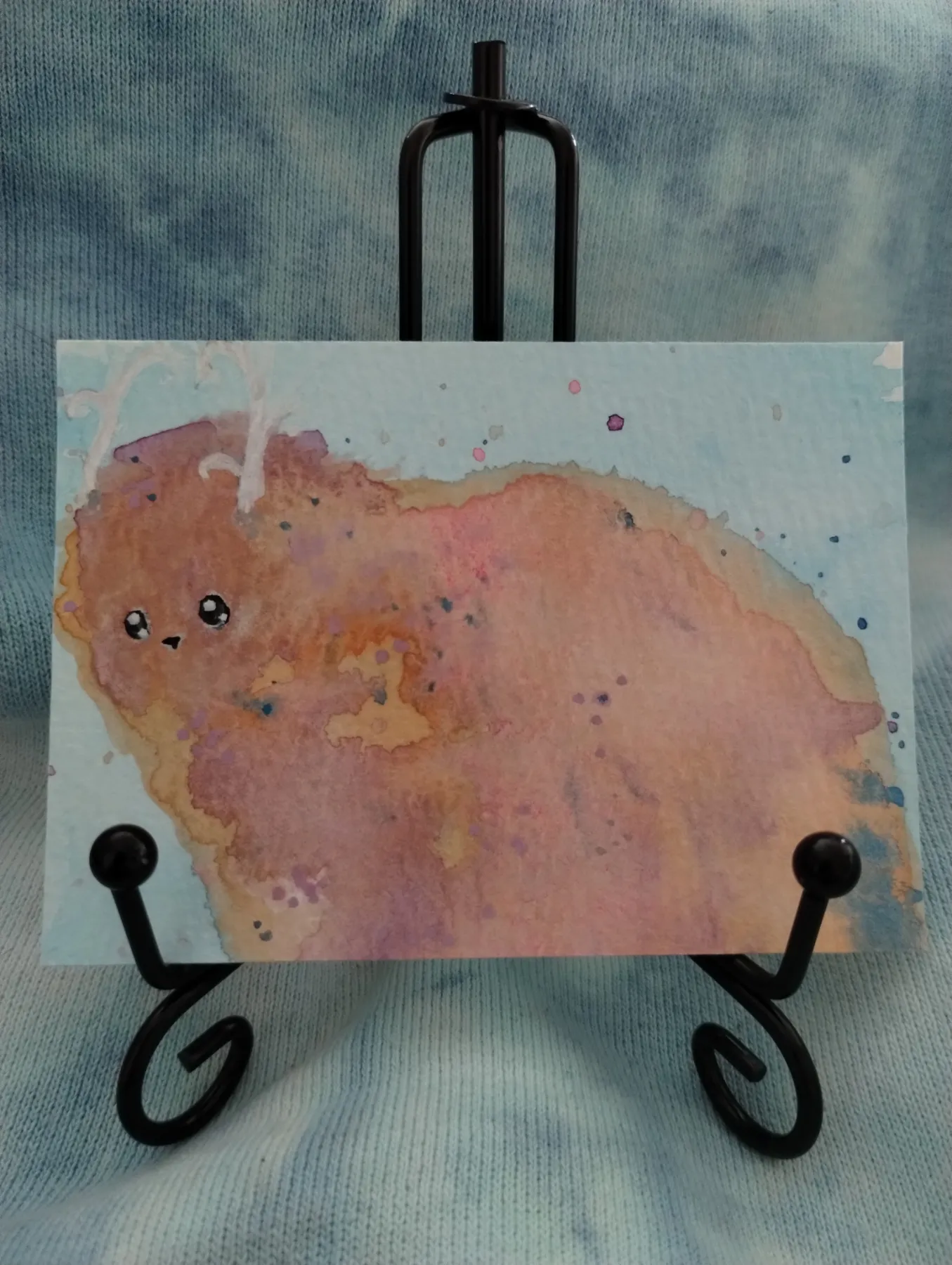 Abstract Creature aceo art card