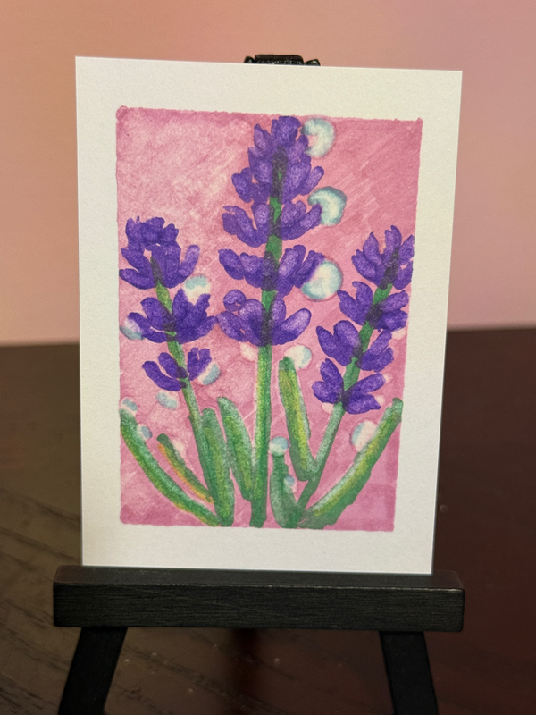 Dew-Kissed Dreams aceo art card