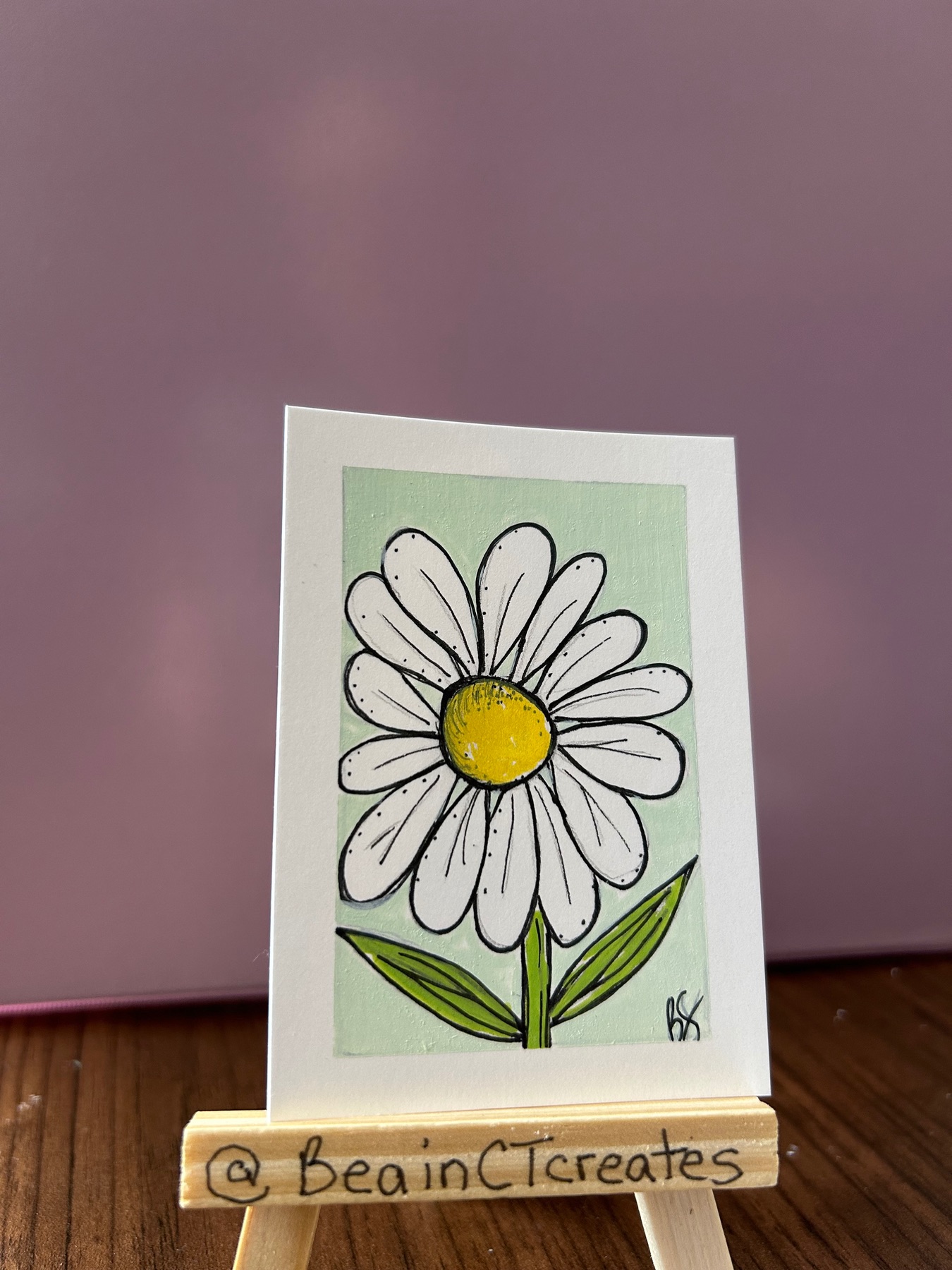 Daisy Duke aceo art card