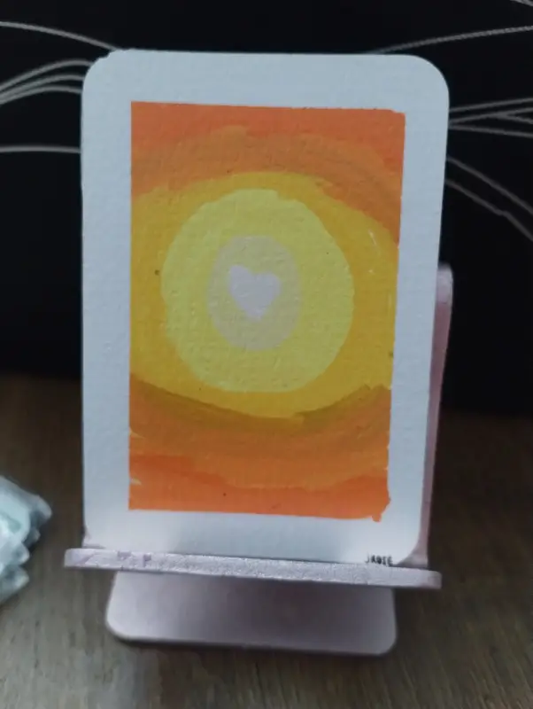 Radiance aceo art card