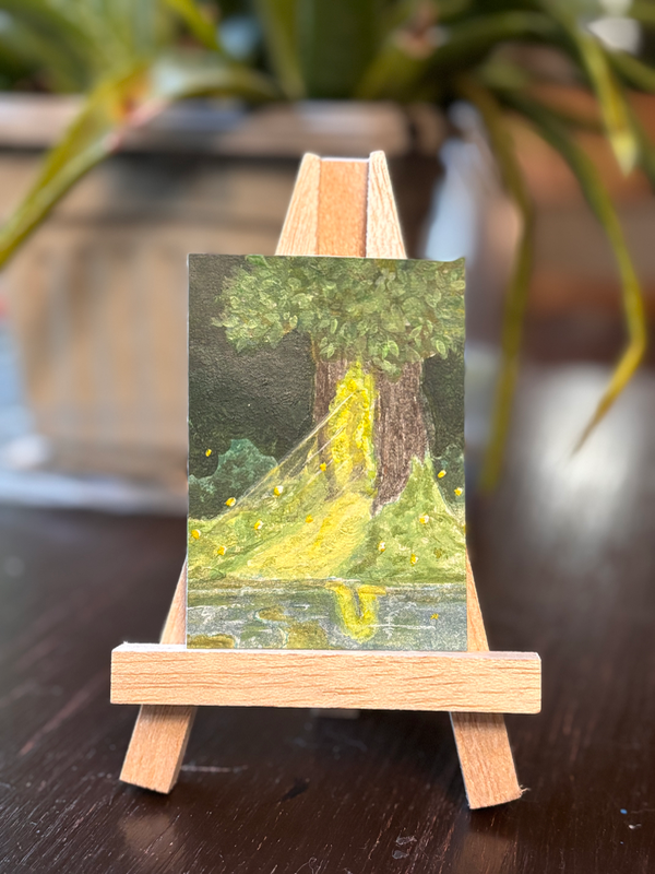 Secret passage aceo art card