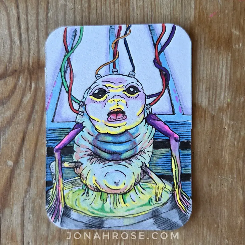 It Awakens aceo art card