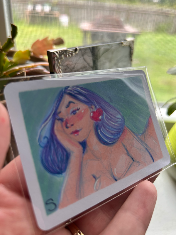 Whatever aceo art card