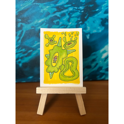 Max Security aceo art card thumbnail 1