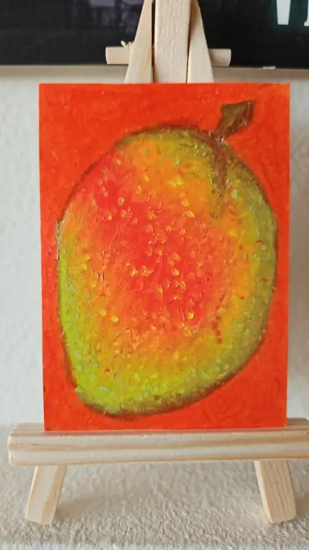Mango aceo art card
