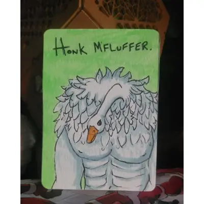 Honksly aceo art card thumbnail 1