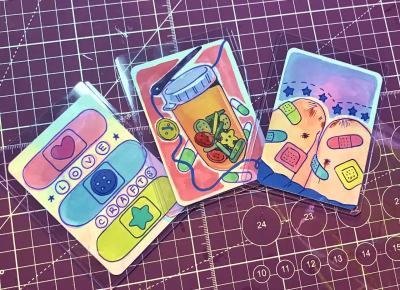 Yami Kawaii Collection aceo art card