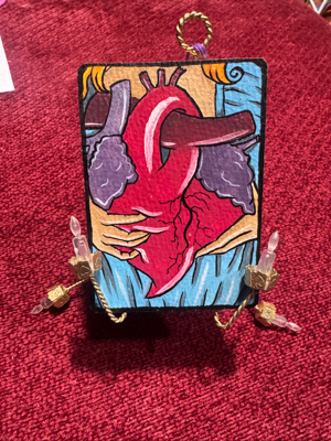 Love to Hate aceo art card thumbnail 1