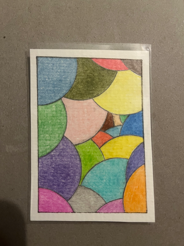 Ball Pit aceo art card