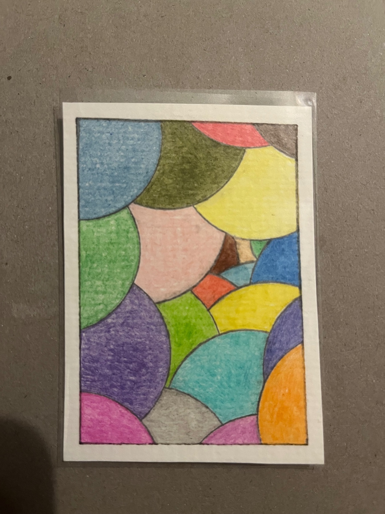 Ball Pit aceo art card