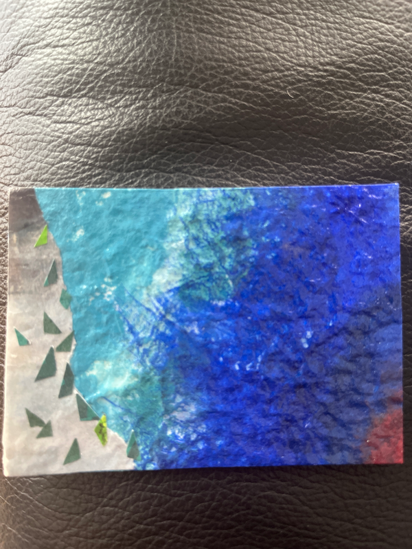 Cliffside aceo art card