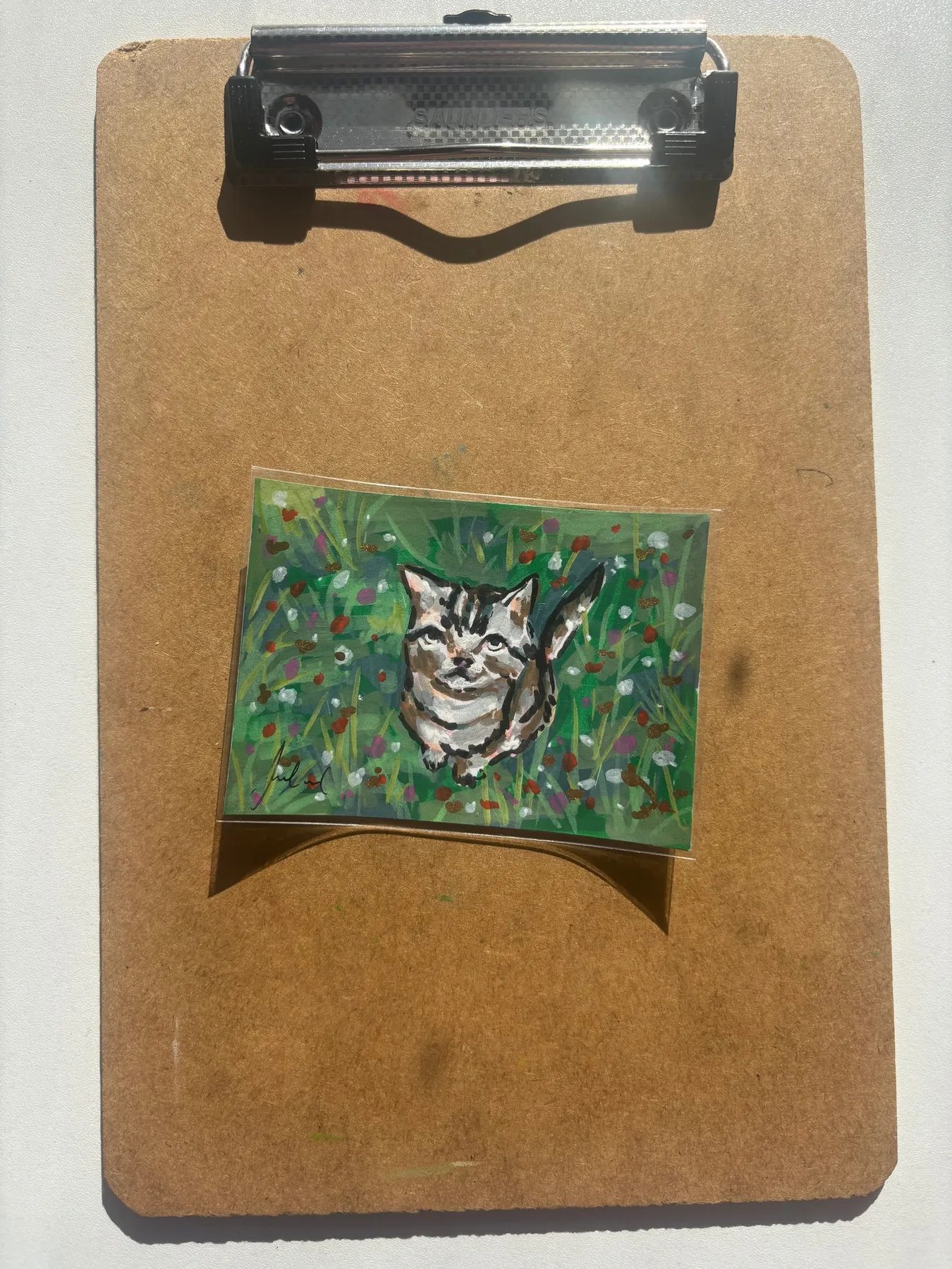 “Little Kitty” Cat aceo art card