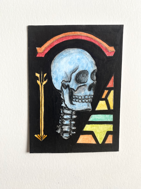 Artifacts aceo art card