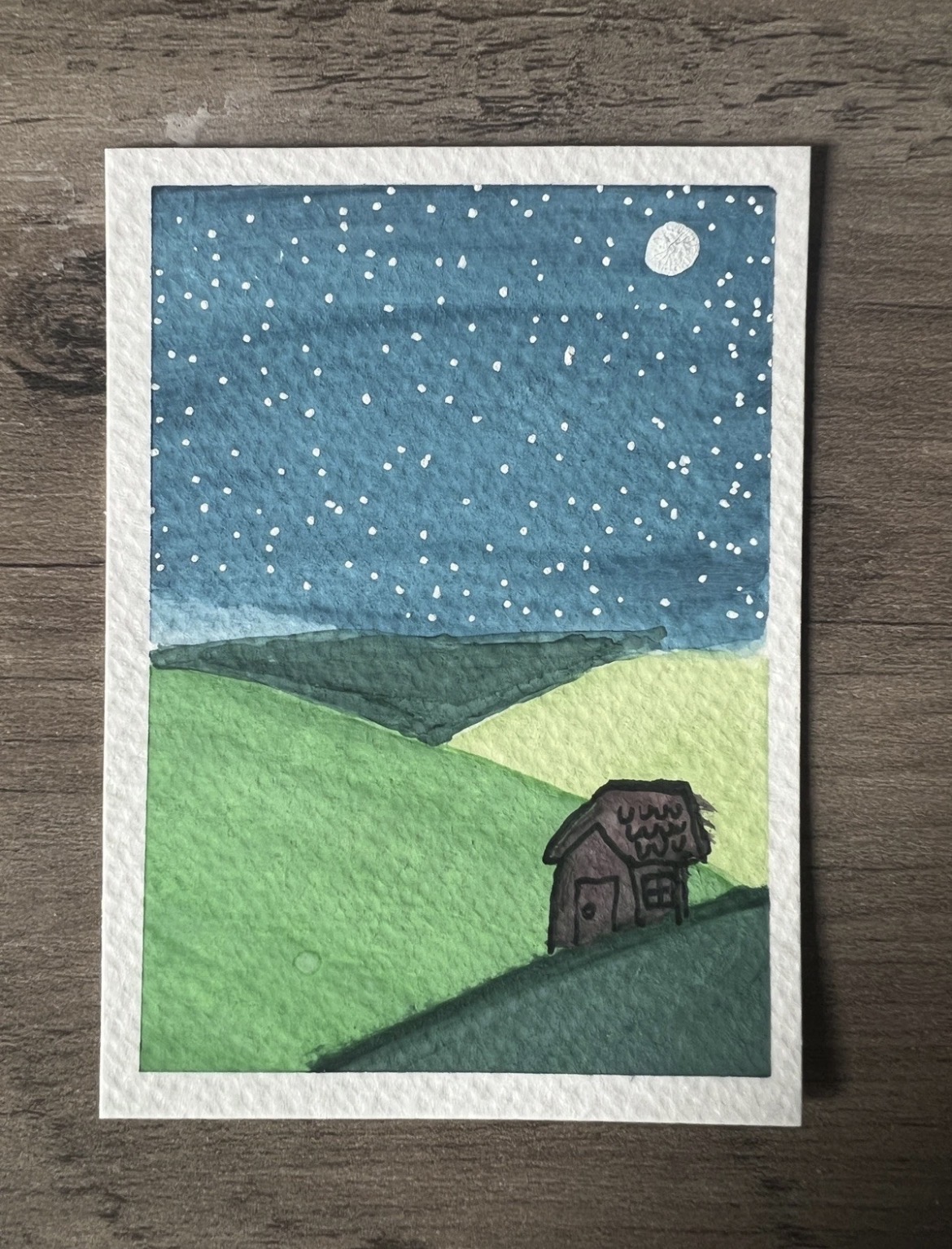 Twilight, Little House #4 aceo art card