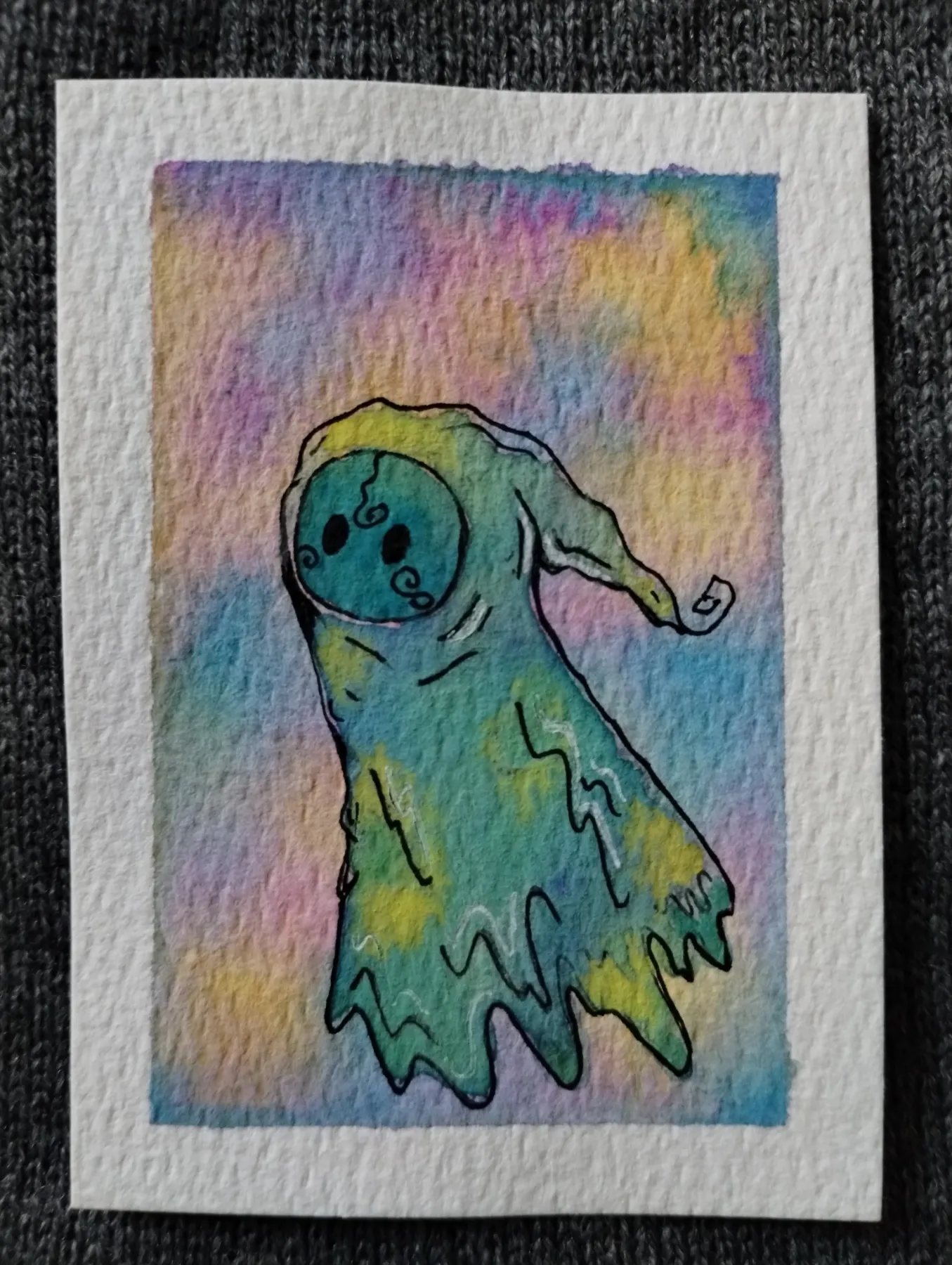 Simply To Be aceo art card