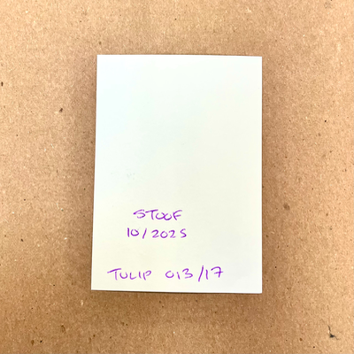 Tulip #013 aceo art card thumbnail 2