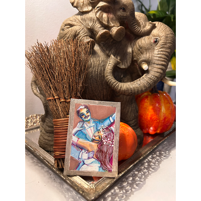 Persephone’s Dance aceo art card thumbnail 1