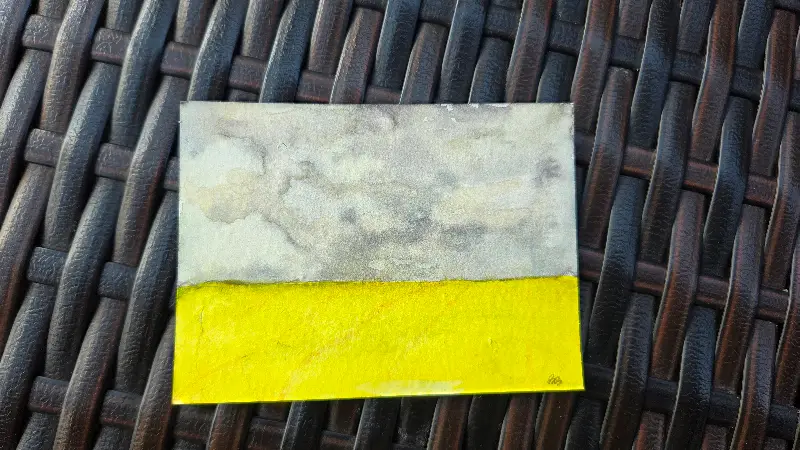 Tornado Green aceo art card