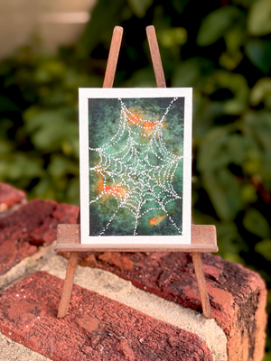 Woodland Lace aceo art card thumbnail 2
