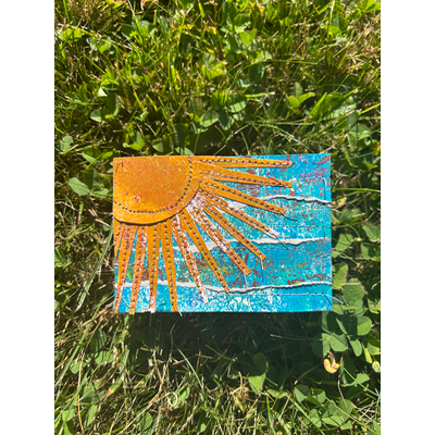 Sunlight beaming aceo art card thumbnail 1