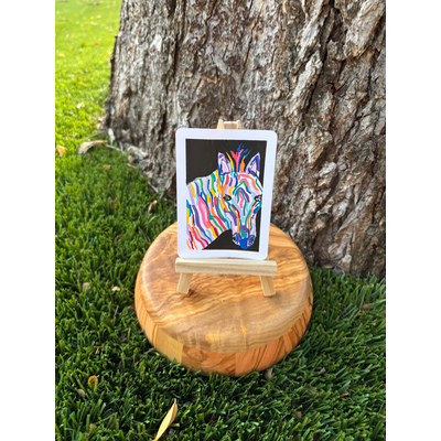 Crazy Eyes aceo art card thumbnail 1