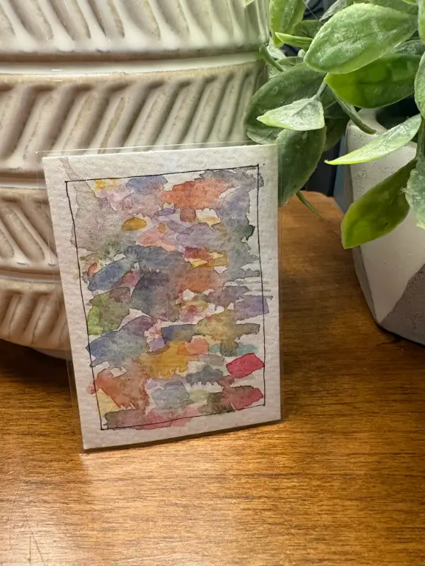 Bad Bunny Palette aceo art card